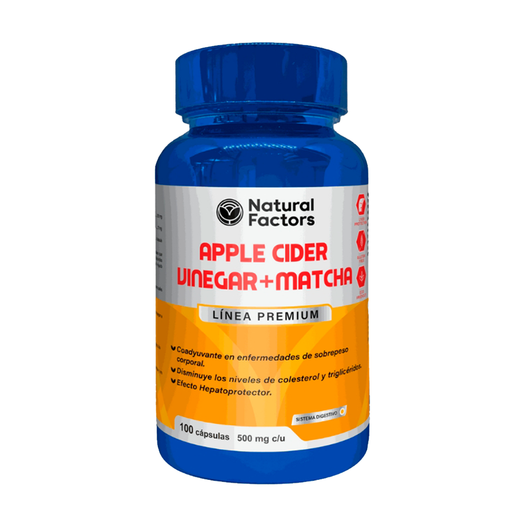 Apple Cider Vinegar + Matcha Linea Premiun